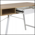 Biurko do gabinetu 120x48cm biura szuflady skandynawskie duże komputerowe8.png