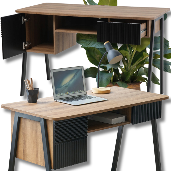 Ciemne biurko 120x60cm do gabinetu biura nowoczesne szuflady pod komputer (1)1.png