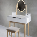 Biała toaletka  80x40cm podświetlane lustro kosmetyczka skandynawska+krzesło8.png