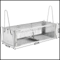 Metalowa pułapka 44x14x11cm żywołapka na myszy szczury gryzonie myszołapka 5.png
