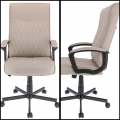 Beżowy fotel obrotowy biurowy krzesło nowoczesne comfort ergonomiczny 120kg8.png