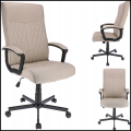 Beżowy fotel obrotowy biurowy krzesło nowoczesne comfort ergonomiczny 120kg99.png