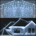 Światełka zewnętrzne 300LED kurtyna świetlna lampki na zewnątrz biały zimny 3.png