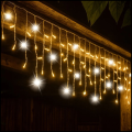 Światełka zewnętrzne 100LED kurtyna świetlna lampki na zewnątrz biały ciepły7.png