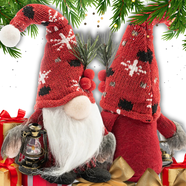 Skrzat z latarnią 25cm elf świąteczny na boże narodzenie siedzący stabilny8.png