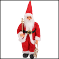 Świety Mikołaj 40 cm skrzat stojący świąteczny figurka dekoracja  ozdoba 3.png