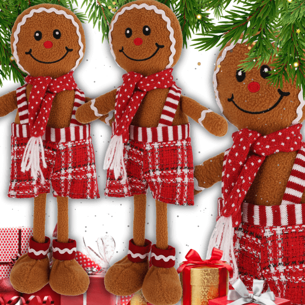 Piernik świąteczny 37cm chłopiec dekoracja prezent skrzaty maskotki ciastek  1.png