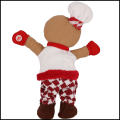 Grający ciastek kucharz 40 cm skrzat na baterie świąteczny figurka dekoracja.png