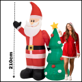 Mikołaj z choinką 210 cm świecący LED dmuchaniec dekoracja świateczna  nadmuchiwany1.png