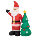 Mikołaj z choinką 210 cm świecący LED dmuchaniec dekoracja świateczna  nadmuchiwany3.png