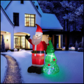 Mikołaj z choinką 210 cm świecący LED dmuchaniec dekoracja świateczna  nadmuchiwany5.png