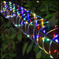 Długi kolorowy wąż świetlny 50m 1200LED zewnętrzny lampki dekoracja świąteczna 0.png