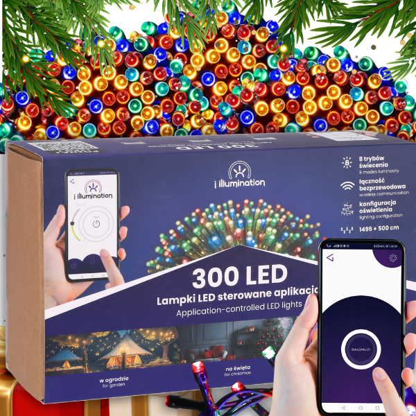 Kolorowe  lampki choinkowe 200LED światła wewnętrzne sterowane telefonem  (5).png