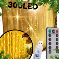 Lampki kurtyna świetlna 300LED zasłona świetlna światełka sople 3x3m USB.png