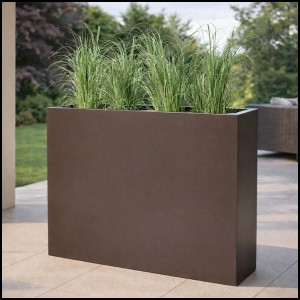 Donica 100x30x70 cm. lakierowana z włókna szklanego, prostokątna STANDARD4