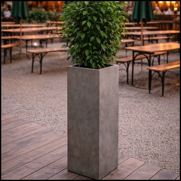 Donica 30x30x71 cm. imitacja betonu, corten  z włókna szklanego, kolumna COLUMN2.jpg