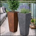 Donica 31x31x67cm. beton lub corten z włókna szklanego, piramida slim PYRAMID1  (8).jpg
