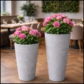 Donica Fi 33x59cm. beton corten z włókna szklanego, wysoki stożek CONE1  (7).jpg