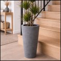 Donica Fi 33x59cm. beton corten z włókna szklanego, wysoki stożek CONE1  (3).jpg