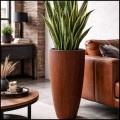 Donica Fi 32x62cm. wysoka beton corten z włókna szklanego, cygaro CIGAR1 (8).jpg