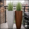 Donica Fi 32x62cm. wysoka beton corten z włókna szklanego, cygaro CIGAR1 (12).jpg