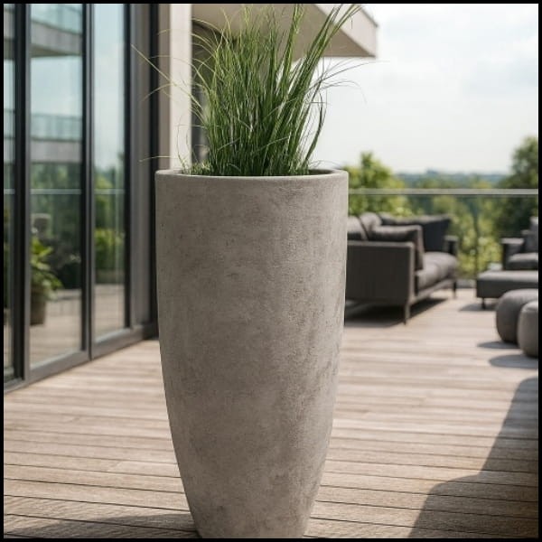 Donica Fi 32x62cm. wysoka beton corten z włókna szklanego, cygaro CIGAR1 (5).jpg