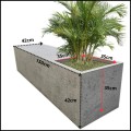 Ławka z donicą 150x42x42cm z włókna szklanego, imitacja betonu, duża QUARDO (10).jpg