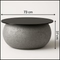 Stolika kawowyFi 73x36cm z włókna szklanego, lakierowany , szklany blat schowek (6).jpg