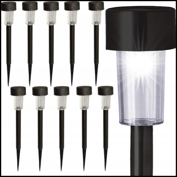 10 x Lampa lampki solarne słupek ogrodowe czarne zewnetrzne stojące (1).png