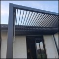 Aluminiowa pergola ogrodowa 3x4m regulowany dach lamelowy tarasowa biała  (9).jpg