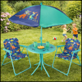 Kolorowy zestaw mebli dla dzieci piknikowy parasol stolik krzesła (1).png