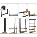 Czarny regał magazynowy 180x90x40cm metalowy ocynkowany i malowany 5 półek (8).jpg