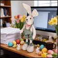 Wielkanocny zajączek figurka 45-60 cm wielkanoc ozdobna duży królik  (5).jpg