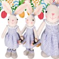 Zajączek figurka 33-48 cm zajączek wielkanocny ozdobna królik Wielkanoc