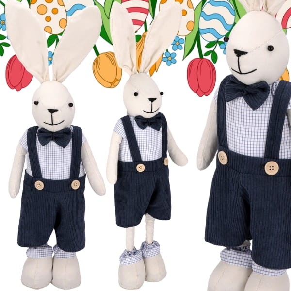 Zajączek figurka 50-80 cm zajączek wielkanocny ozdobna  królik Wielkanoc   (2).jpg