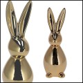 Złoty zając ceramiczny wielkanocny królik figurka ozdoba 26,5 cm (6).jpg
