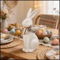 Biały zając ceramiczny wielkanocny królik figurka ozdoba 25 cm (4).jpg