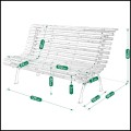 Duża ławka 150x43cm ogrodowa parkowa metalowy stelaż wysokie oparcie (5).jpg