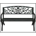 Ozdobna  ławka 130x60cm ogrodowa parkowa metalowy stelaż ozdobne oparcie (2).jpg