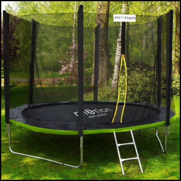 Trampolina 244cm ft8 2,44 ogrodowa drabinka na dwór zewnętrzna siatka