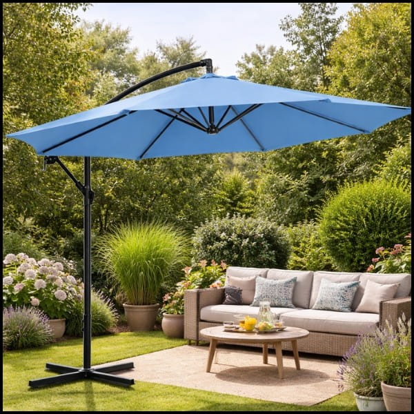 Niebieski parasol ogrodowy na wysięgniku okrągły uchylny śr. 300 cm 8 żerdzi (10).jpg