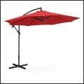 Czerwony parasol ogrodowy na wysięgniku okrągły uchylny śr. 300 cm 8 żerdzi   (2).jpg