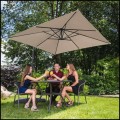 Kremowy parasol ogrodowy na wysięgniku kwadratowy 250x250cm stalowy 8 żerdzi  (7).jpg