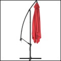 Czerwony parasol ogrodowy na wysięgniku kwadratowy 250x250cm stalowy 8 żerdzi   (3).jpg