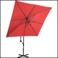 Czerwony parasol ogrodowy na wysięgniku kwadratowy 250x250cm stalowy 8 żerdzi   (4).jpg