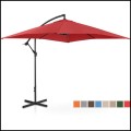 Bordowy parasol ogrodowy na wysięgniku kwadratowy 250x250cm stalowy 8 żerdzi  (4).jpg