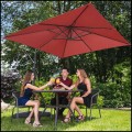 Bordowy parasol ogrodowy na wysięgniku kwadratowy 250x250cm stalowy 8 żerdzi  (1).jpg.jpg