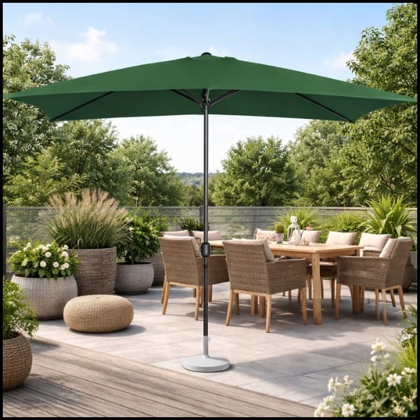 Zielony parasol 200x300 cm ogrodowy prostokątny z korbką, ochrona UV (10).jpg