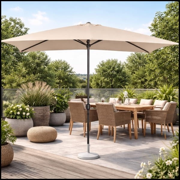 Kremowy parasol 200x300 cm ogrodowy prostokątny z korbką, ochrona UV  (8).jpg