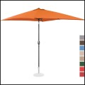 Pomarańczowy parasol 200x300 cm ogrodowy prostokątny z korbką, ochrona UV  (2).jpg
